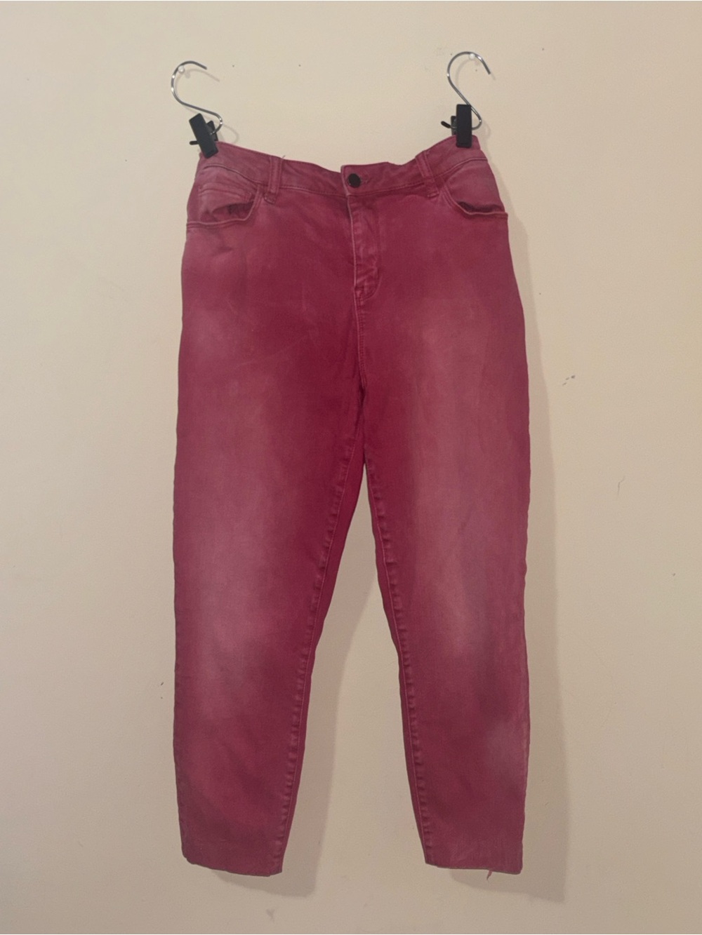 Wash Lab Y2K Pink Mauve Baggy Jeans Size 32